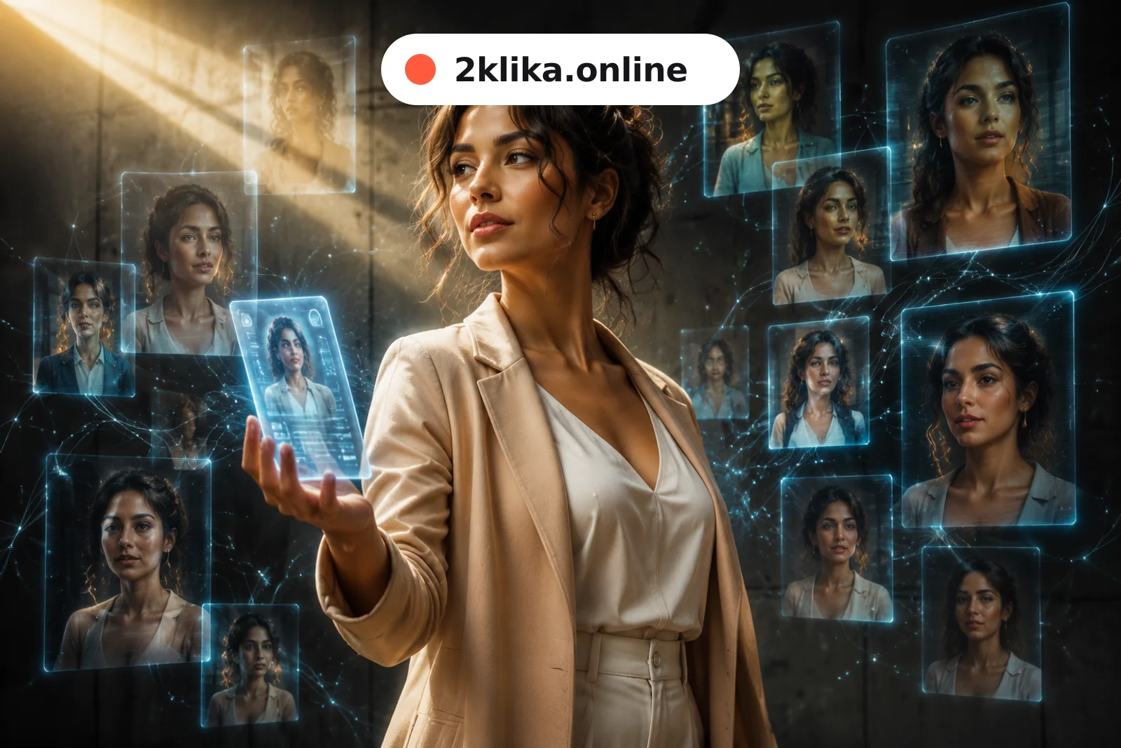 Нейронка для создания фоток для резюме: пример AI-портрета в деловом стиле