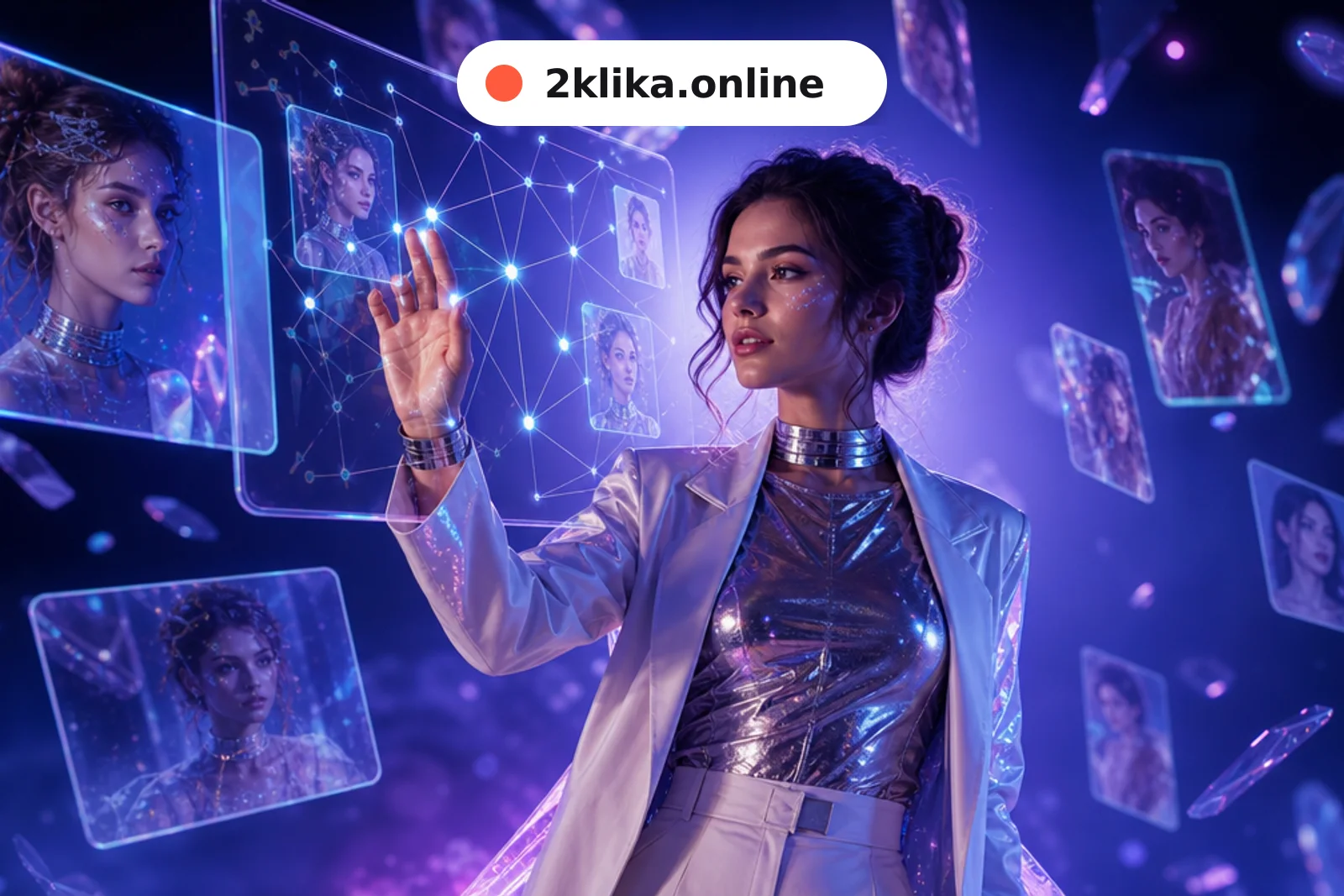 Приложение для нейрофотосессии: примеры AI-портретов для соцсетей
